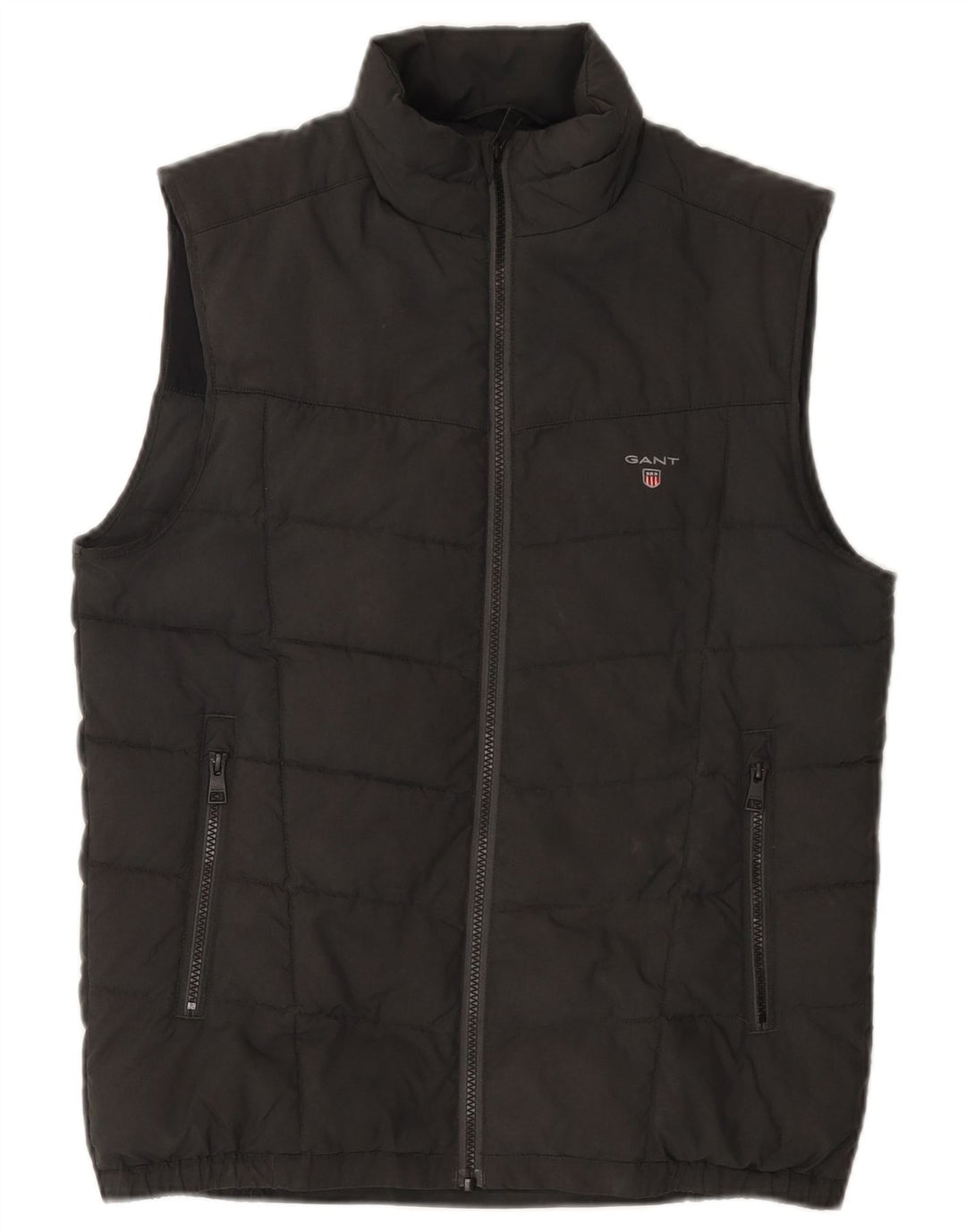 Gant Gilet rembourré homme UK 36 petit gris polyester