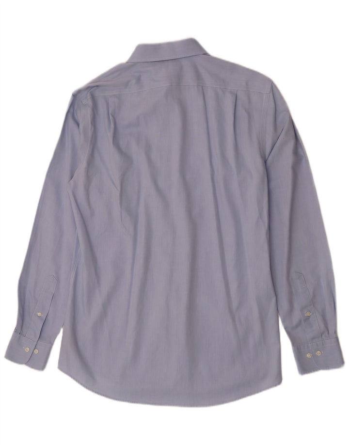 Ralph Lauren Chemise ajustée pour homme Taille 15 1/2 39 Coton bleu moyen