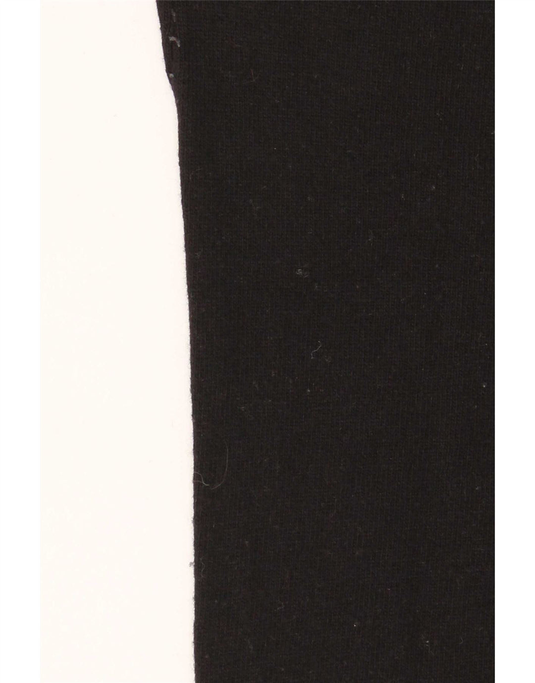 Benetton Pull col roulé pour femme UK 10 Petite laine noire