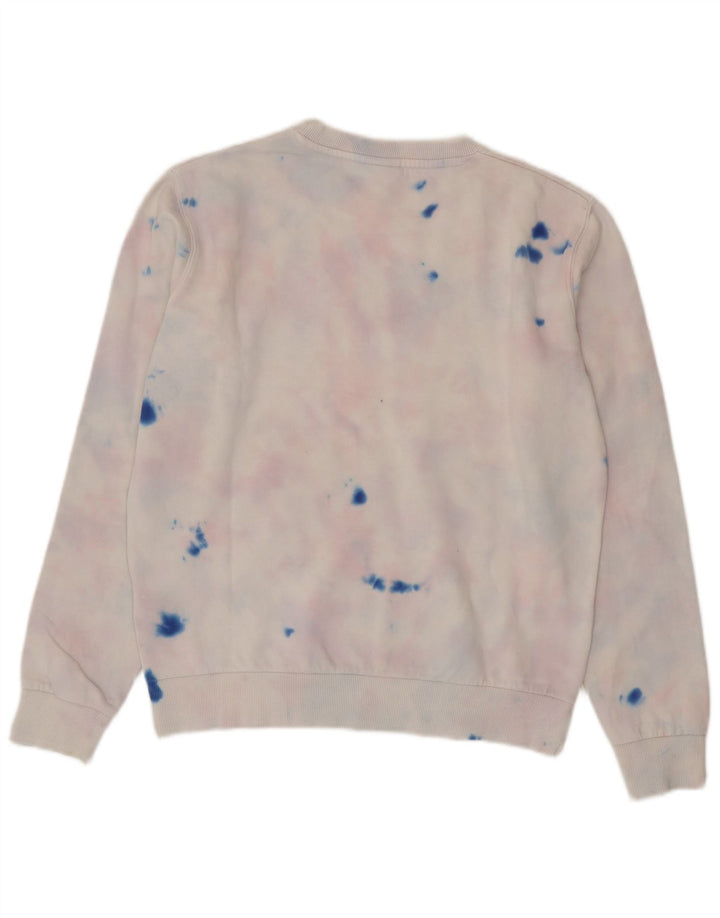 Ellesse Sweat-shirt surdimensionné pour femme UK 8 Small Multicolore Tie Dye