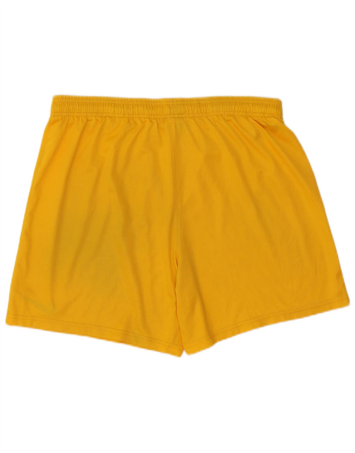 Short de sport Nike Dri Fit pour hommes, grand, jaune, polyester