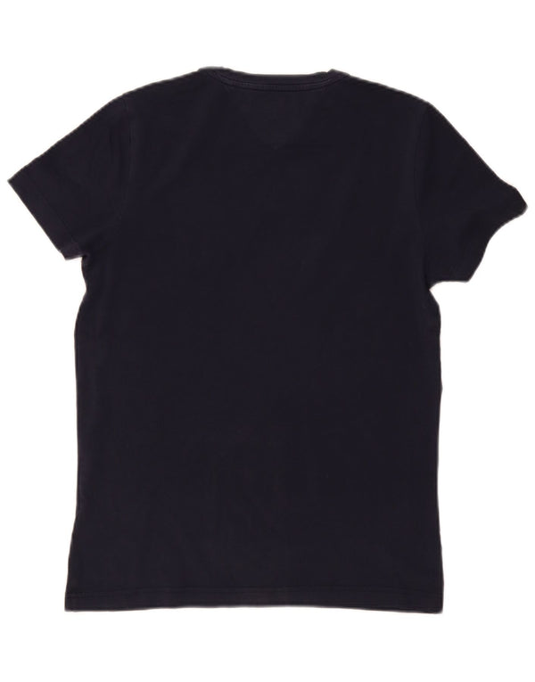 Tommy Hilfiger T-Shirt Homme Haut Petit Bleu Marine Coton