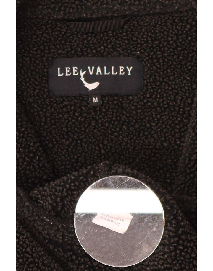Lee Valley Veste Sherpa Femme UK 38 Medium Bleu Marine Polyester