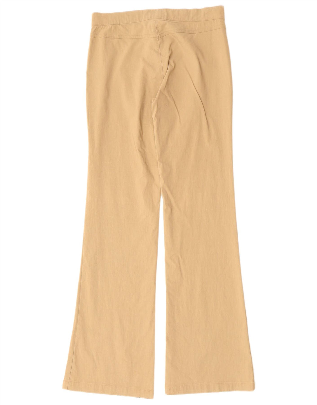Zara Pantalon décontracté évasé pour femme EU 40 Medium W30 L32 Rayonne Beige