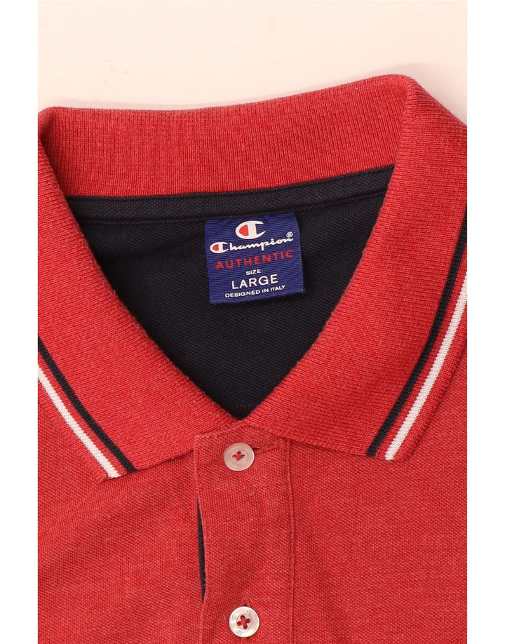 Champion Polo Homme Grand Rouge