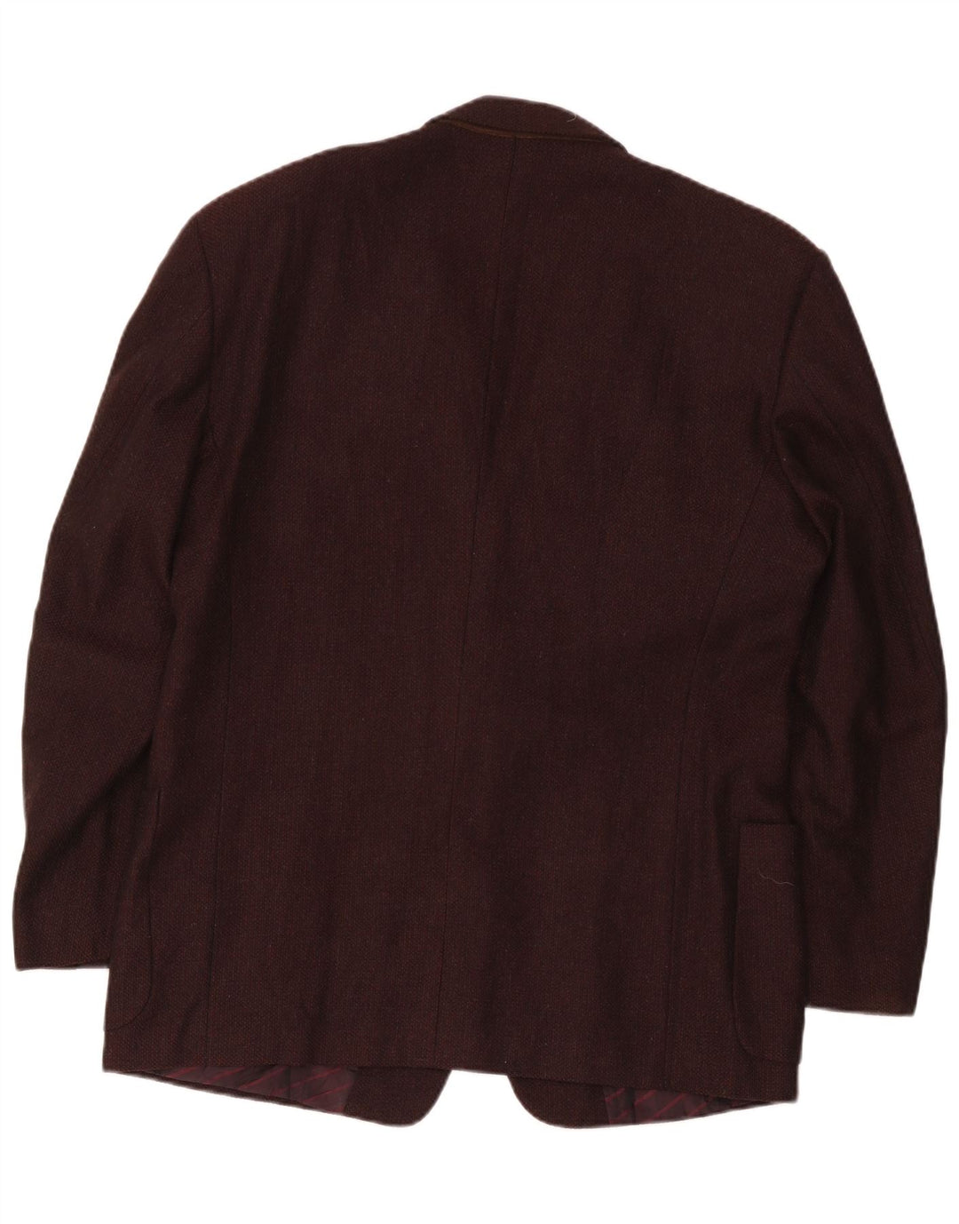 Cerruti 1881 Veste blazer 2 boutons pour homme UK 40 Large laine d'agneau marron