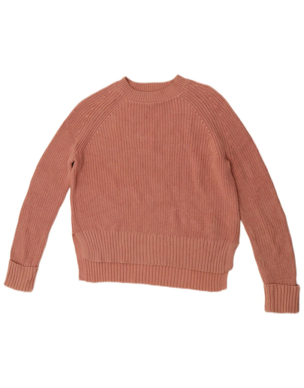 Phase Eight Pull surdimensionné à col bateau pour femme UK 6 XS Rose Coton