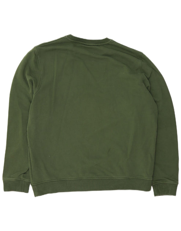 BARBOUR Sweat-shirt graphique pour homme en coton vert 2XL