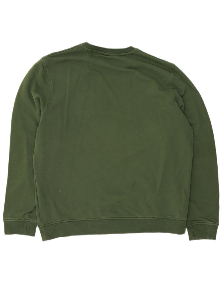 BARBOUR Sweat-shirt graphique pour homme en coton vert 2XL