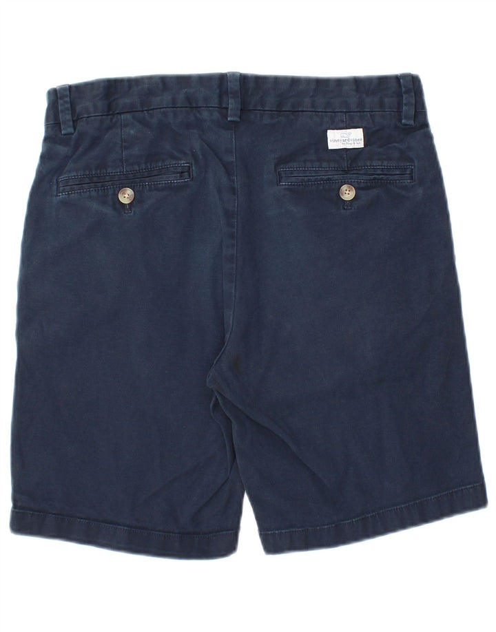 VINEYARD VINES Short Chino Homme W28 Petit Bleu Marine Coton