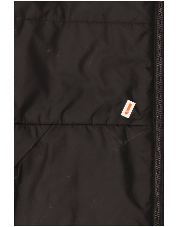 ADIDAS Veste rembourrée pour hommes UK 38 Medium Noir Polyester