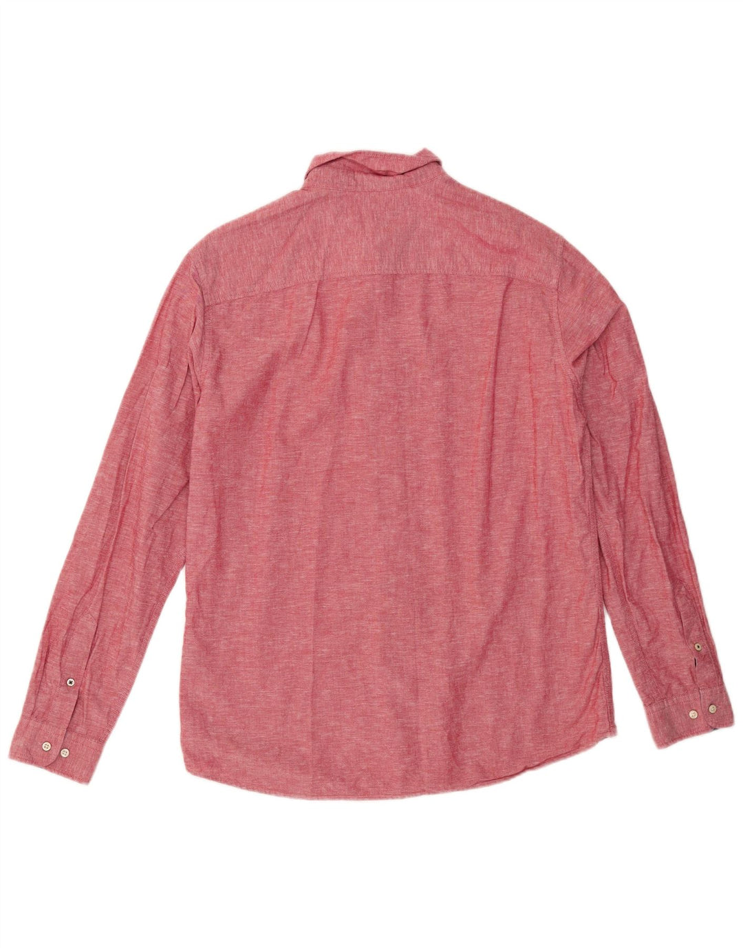 JACK & JONES Chemise Homme Large Rouge Coton