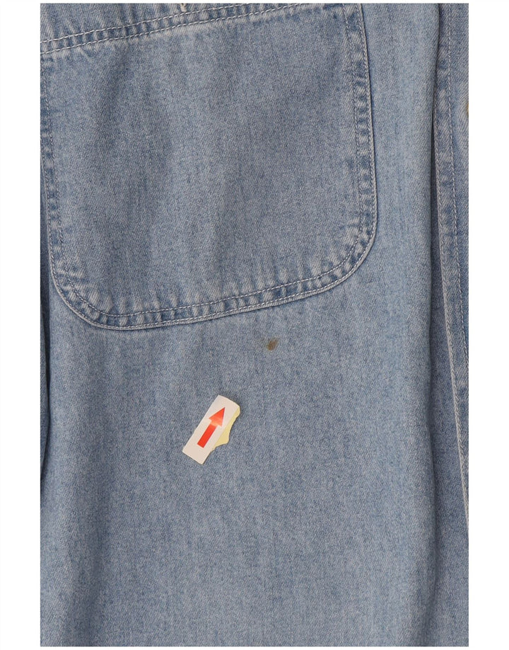 Wampum Chemise En Jean Homme Bleu Moyen