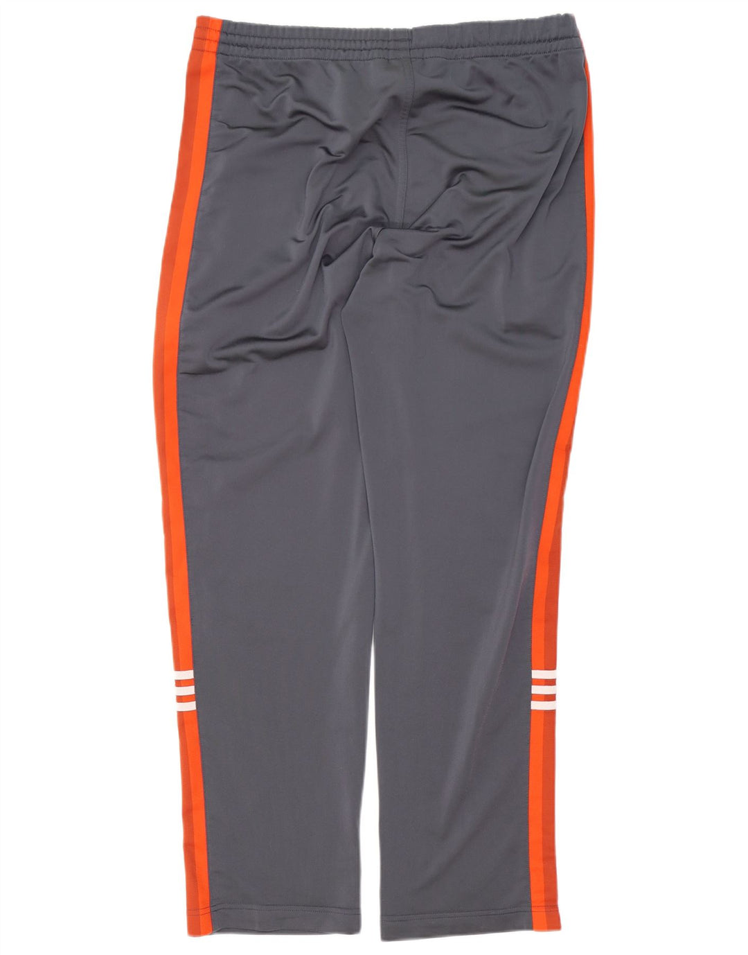 Adidas Pantalon de survêtement pour homme UK 38/40 Gris moyen Colourblock Polyester