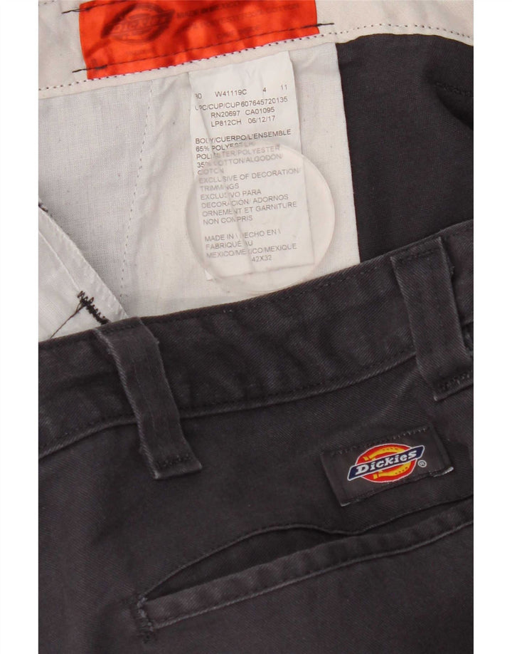 Dickies Pantalon Chino Droit Homme W42 L32 Bleu Marine Polyester