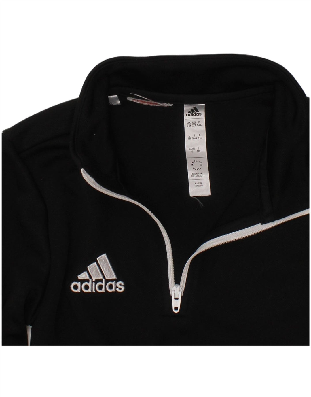 ADIDAS Haut de survêtement Aeroready Graphic pour garçon 5-6 ans Noir