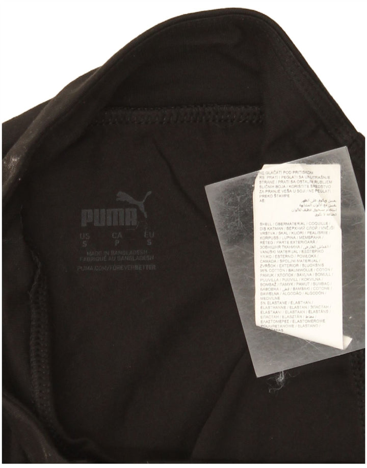 Puma Legging graphique pour femme UK 8 Small Noir Coton