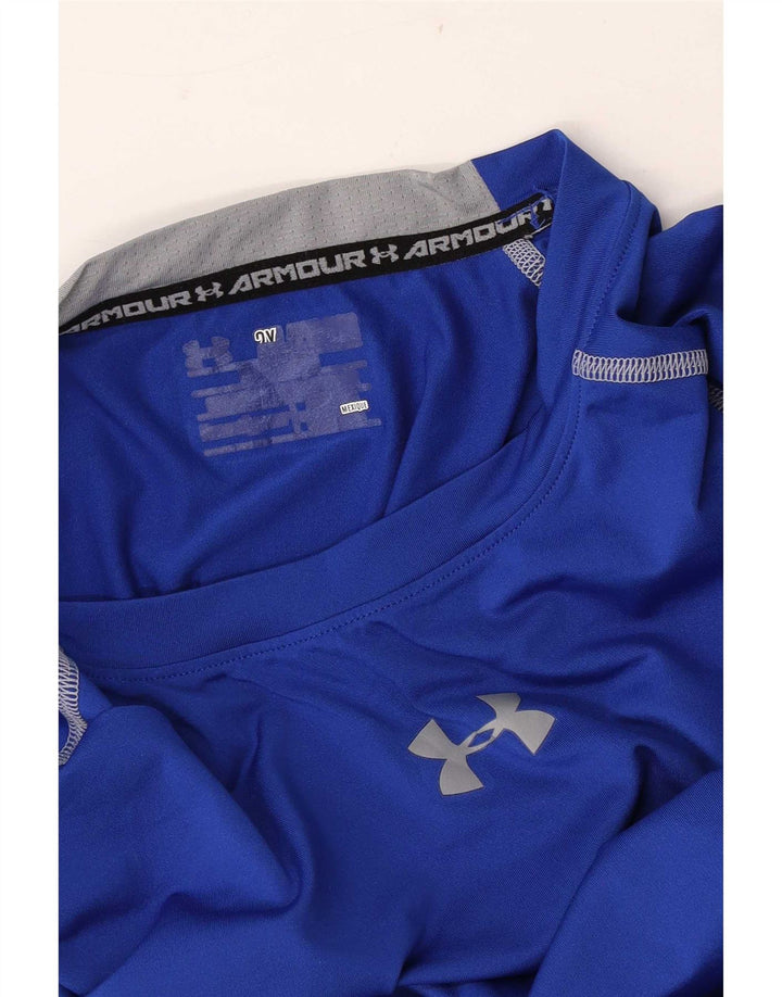 Under Armour Haut Graphique à Manches Longues Homme Bleu Moyen