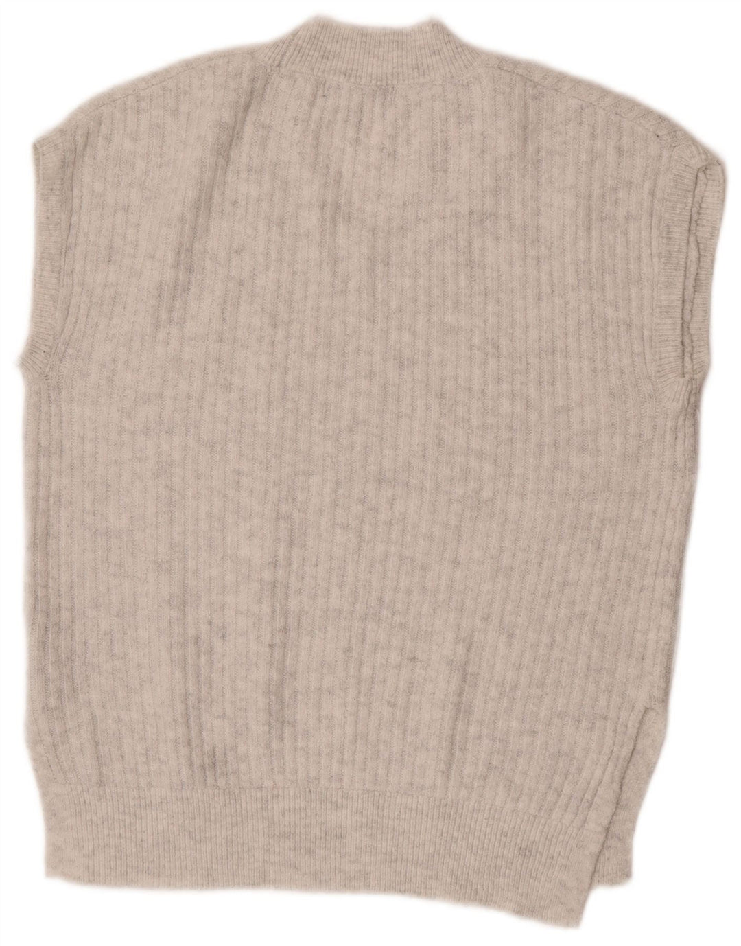 Marks & Spencer Débardeur surdimensionné pour femme UK 10 Small Gris Acrylique