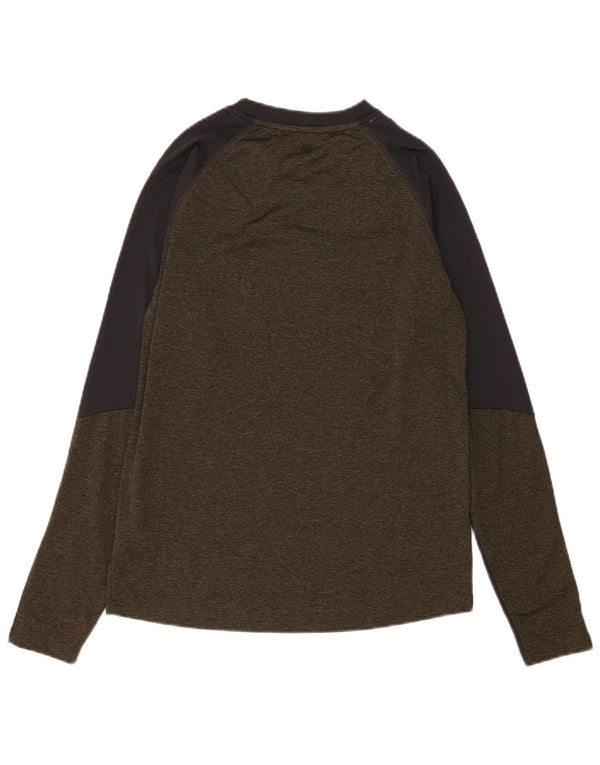 Mountain Warehouse Haut à manches longues pour homme Vert Colourblock Sports