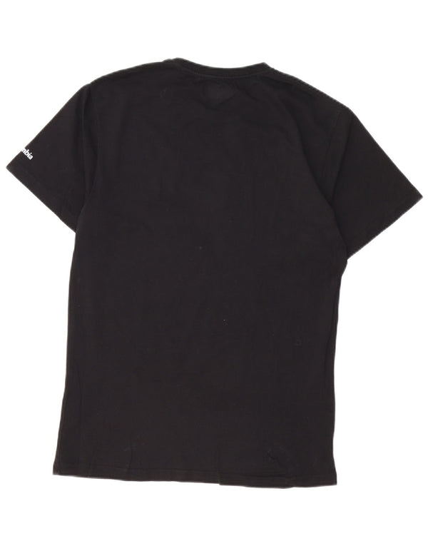 Columbia T-Shirt Graphique Homme Petit Noir Coton