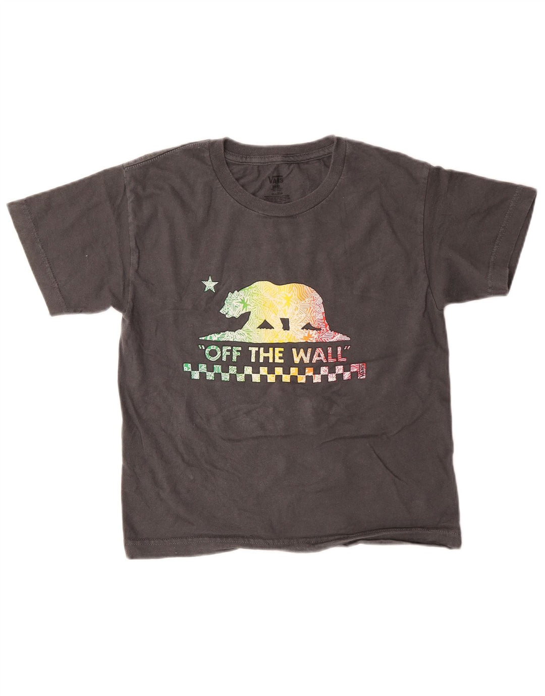 Vans T-shirt graphique pour garçon 8-9 ans Petit gris