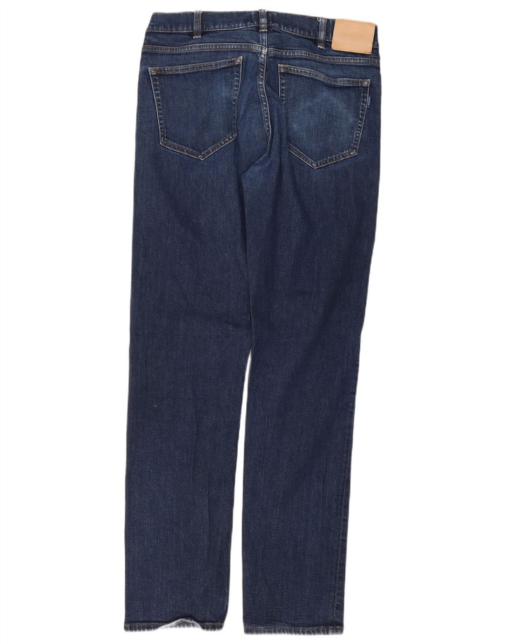 Gant Jean Slim W32 L34 Homme Bleu Marine