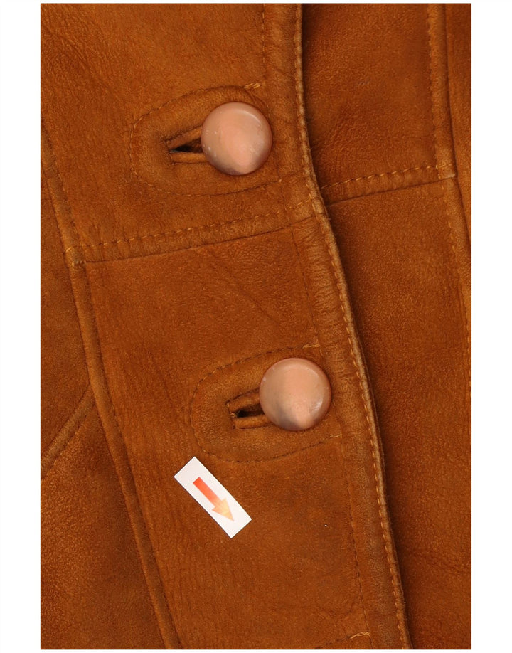 Umberto Olivieri Veste surdimensionnée pour femme IT 40 Small Marron