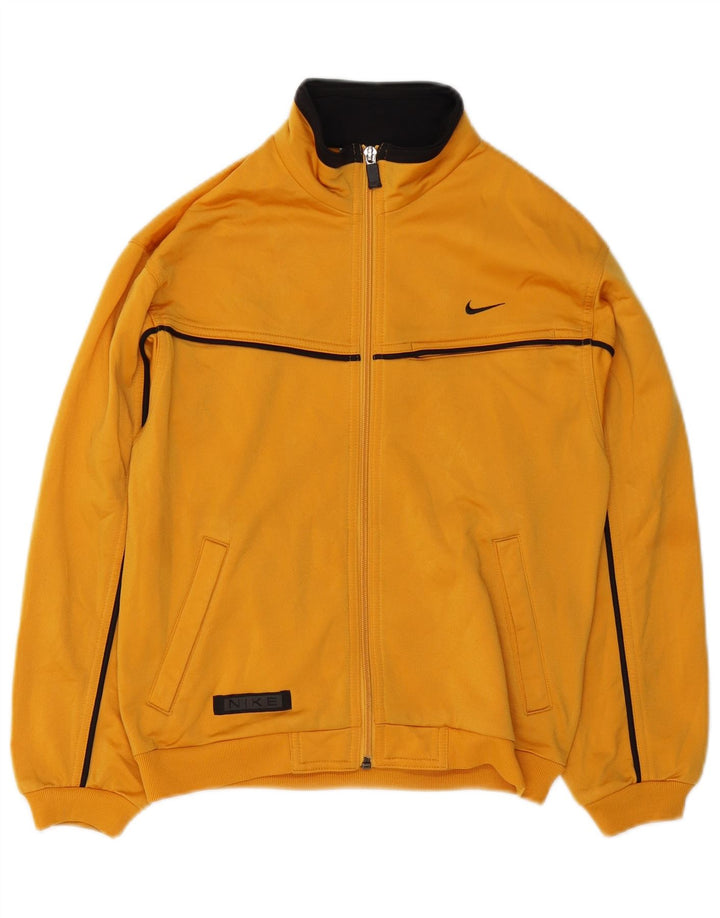 Veste de survêtement Nike garçon 10-11 ans jaune moyen polyester