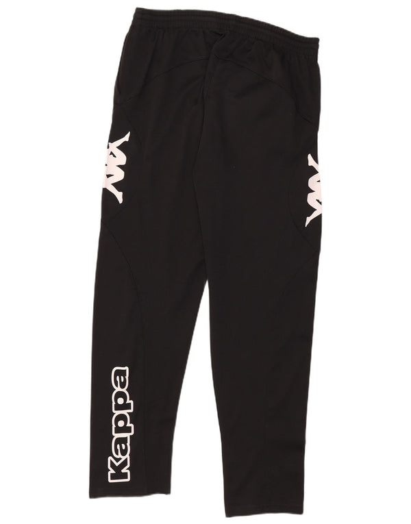 Kappa Pantalon de Survêtement Graphique Homme XL Noir Polyester