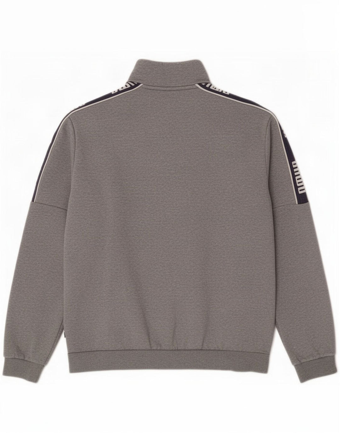 Puma Veste de Survêtement Graphique Homme Gris Moyen Colourblock Cotton