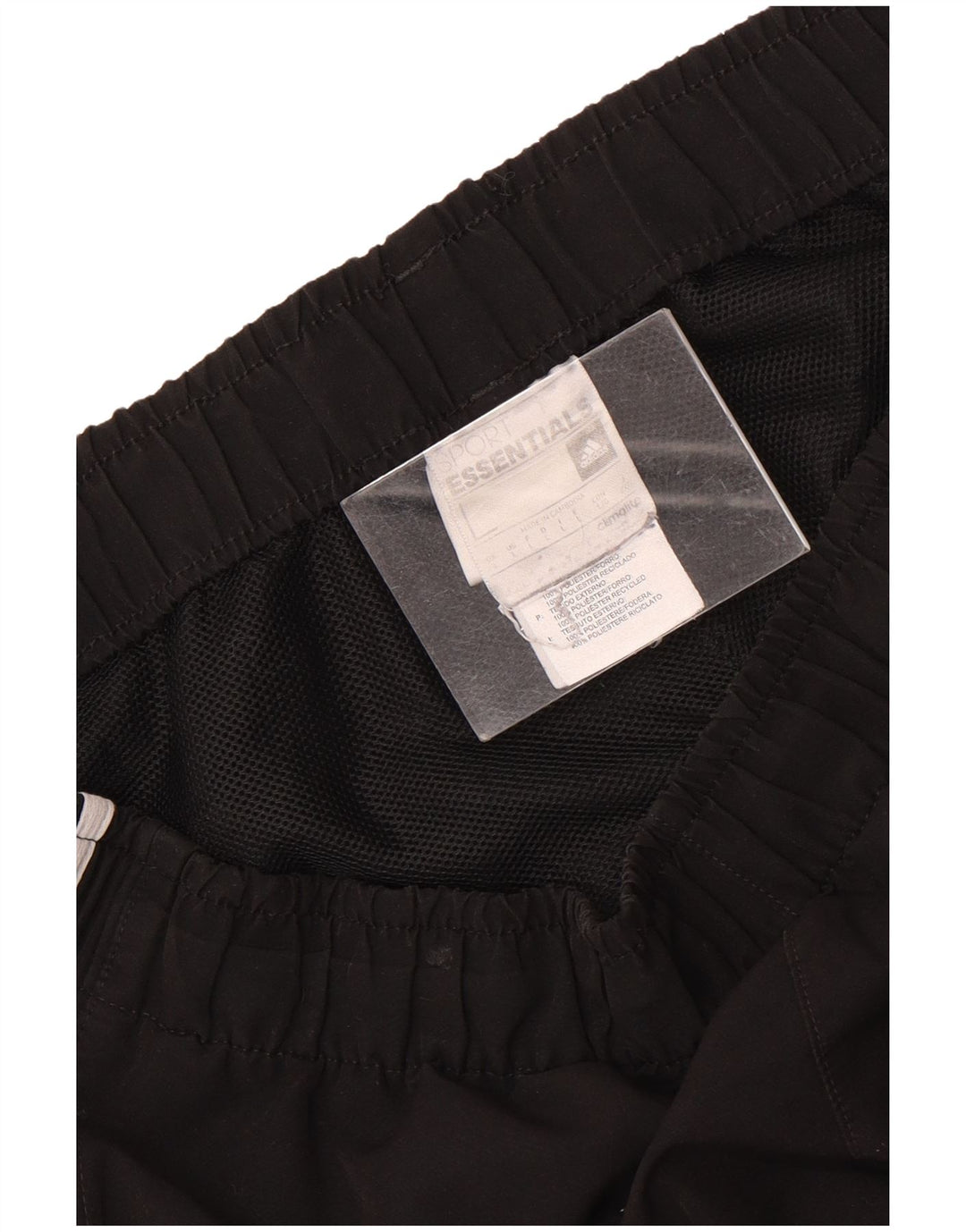 Adidas Short de sport Climalite pour homme, grand, noir, polyester