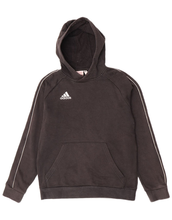 Adidas Pull à capuche garçon 15-16 ans XL Noir Coton