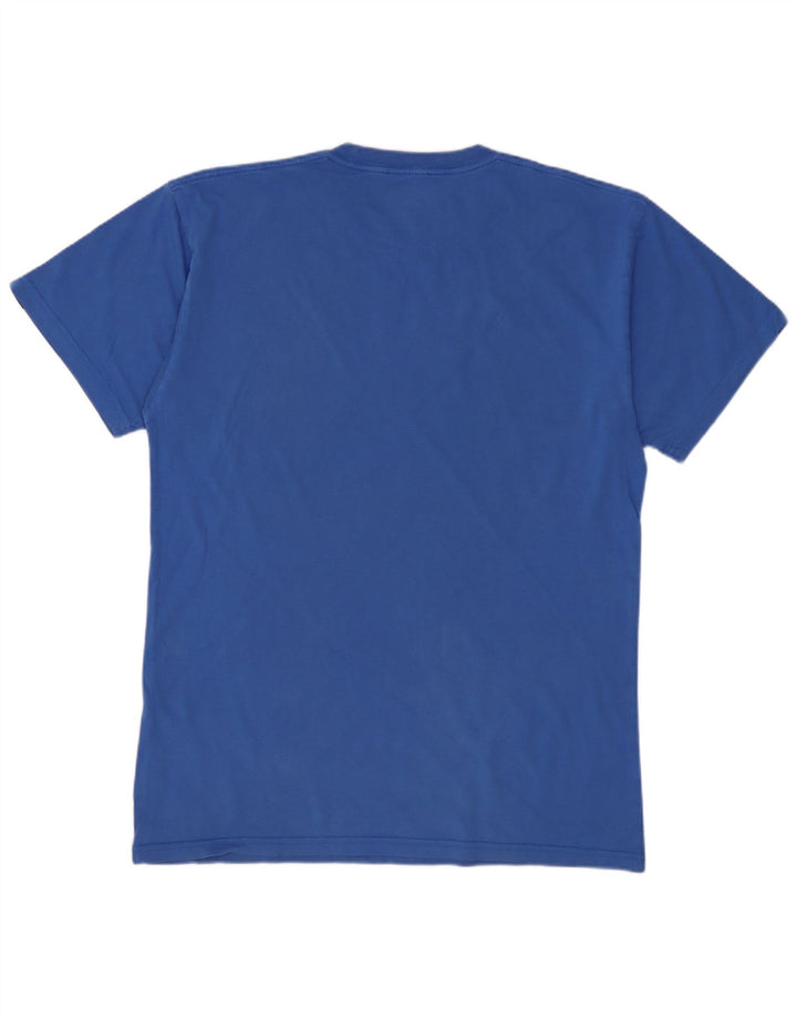 Vans Homme Coupe Classique T-Shirt Graphique Haut Bleu Moyen Coton