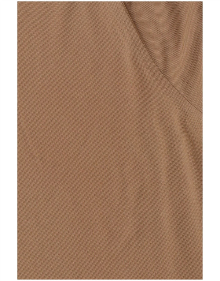 HUGO BOSS Polo Homme Large Beige Coton