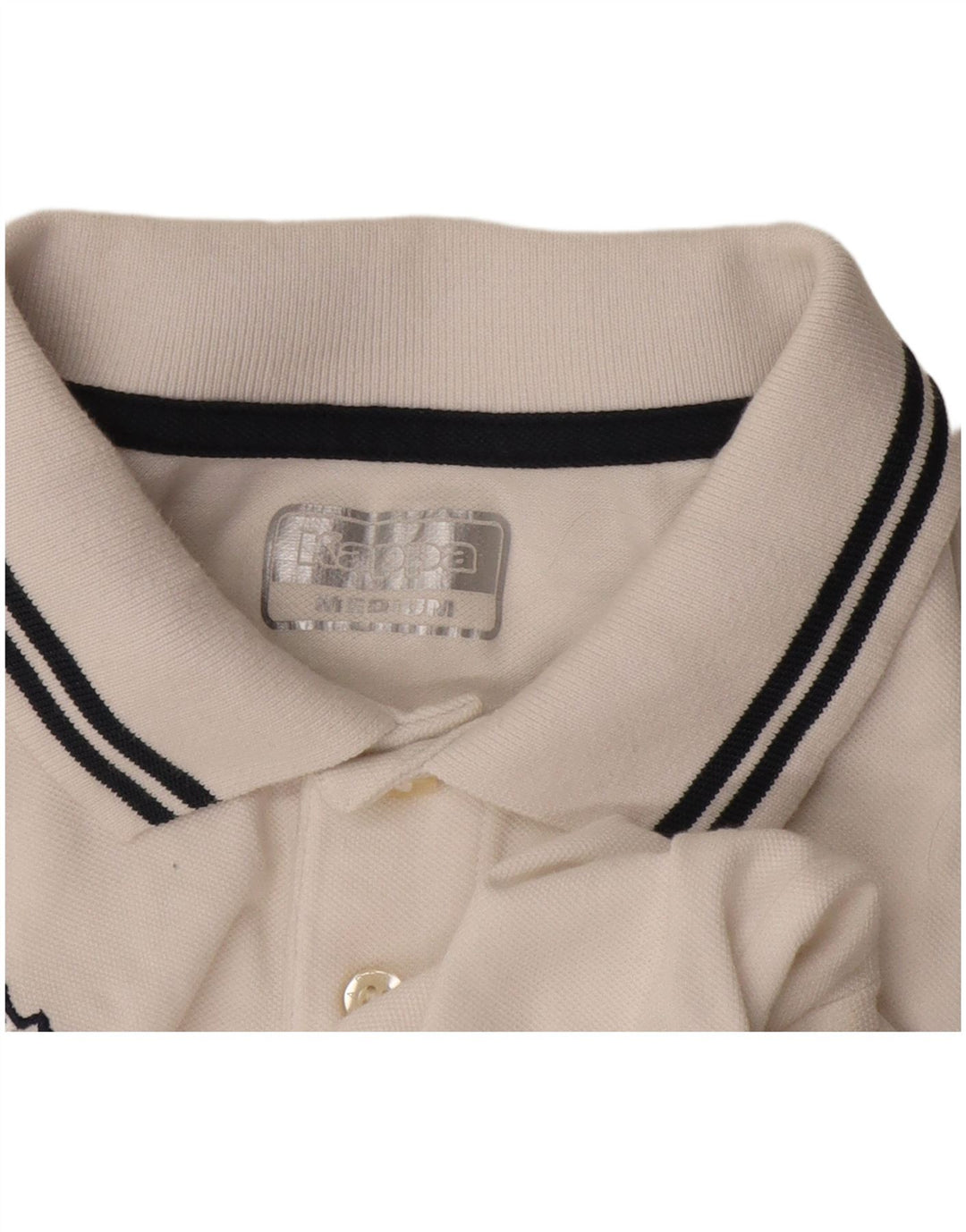 Kappa Polo Homme Blanc Moyen