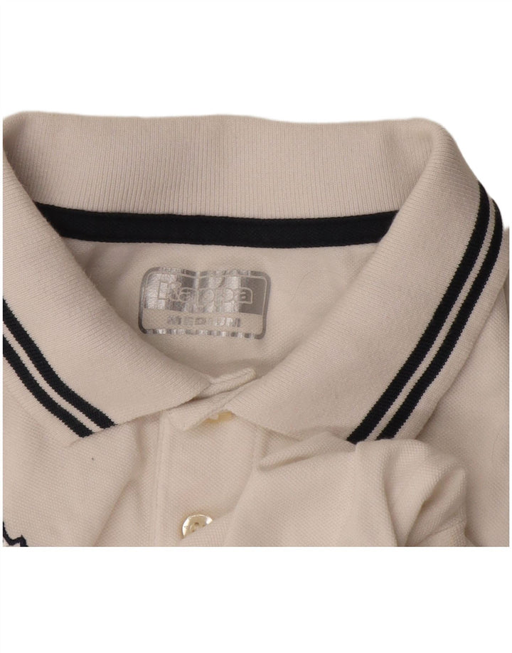 Kappa Polo Homme Blanc Moyen