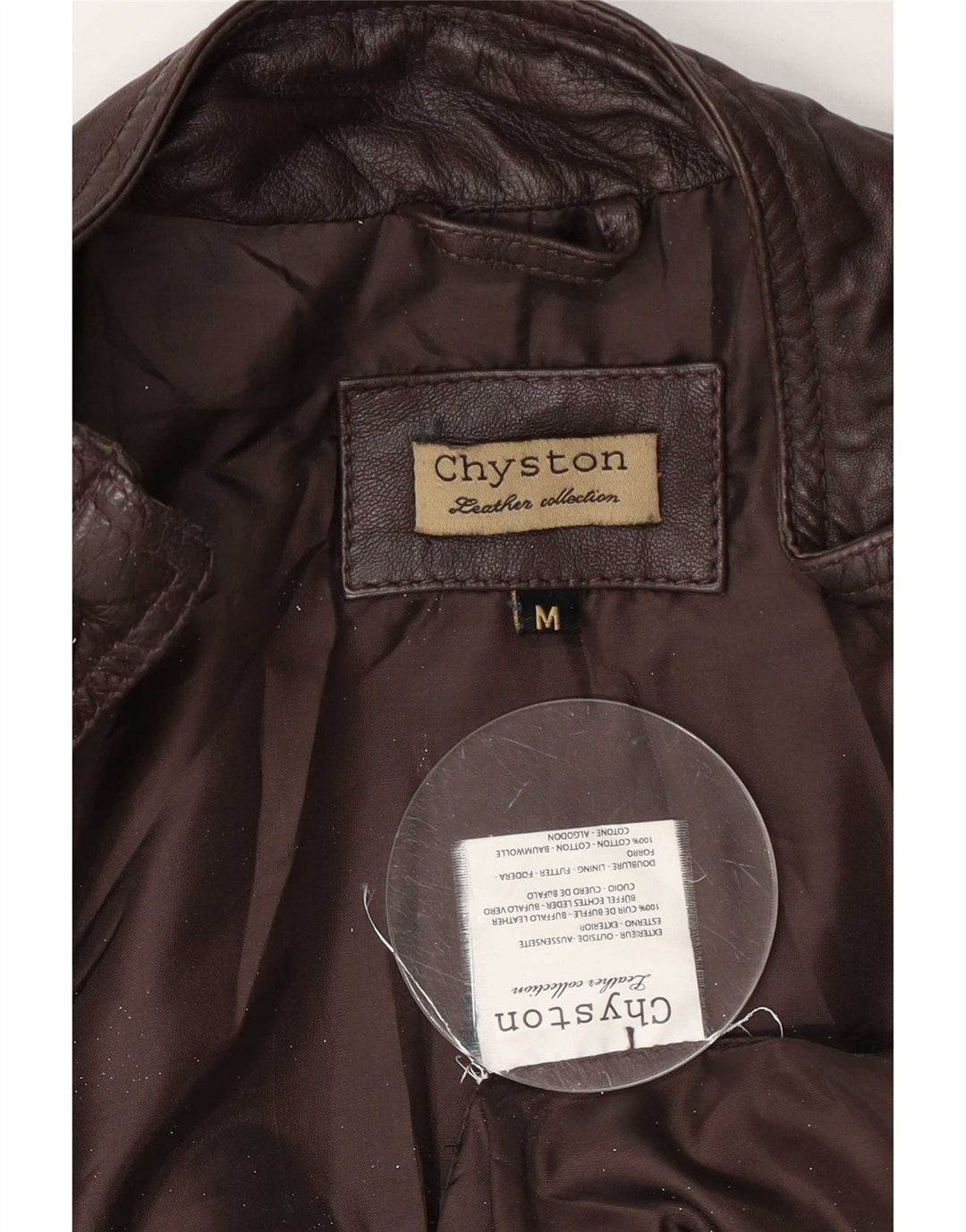 Chyston Veste utilitaire en cuir pour femme UK 12 Marron moyen