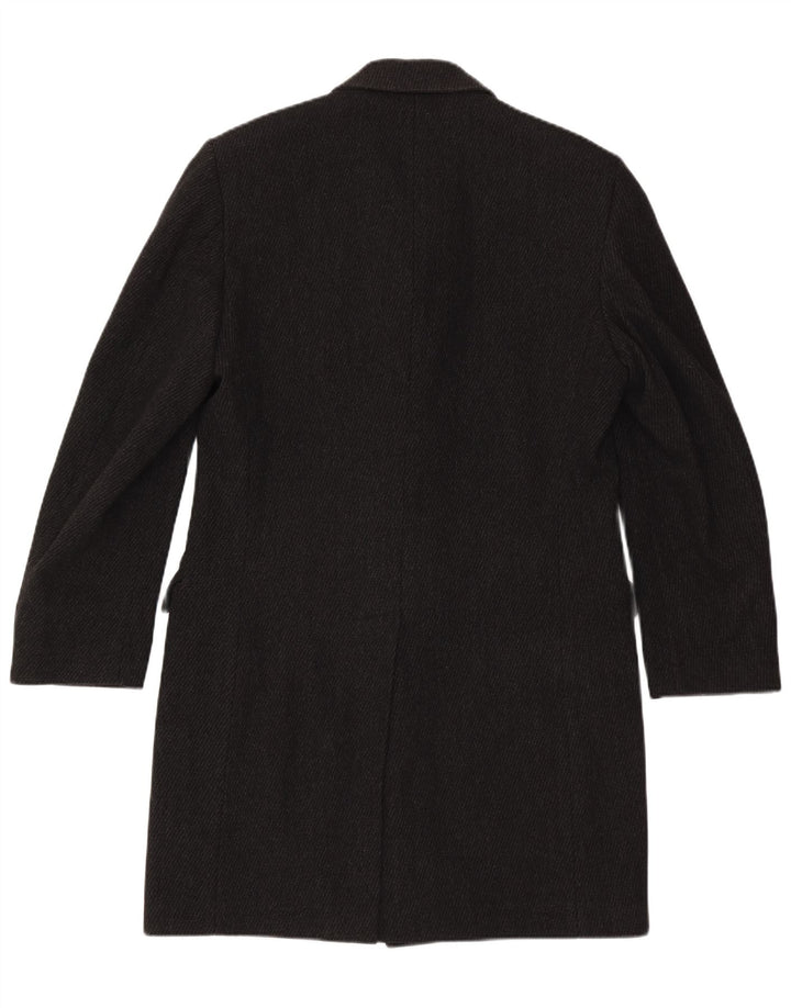 VALLE LESIA Manteau Homme IT 48 Laine Gris Moyen