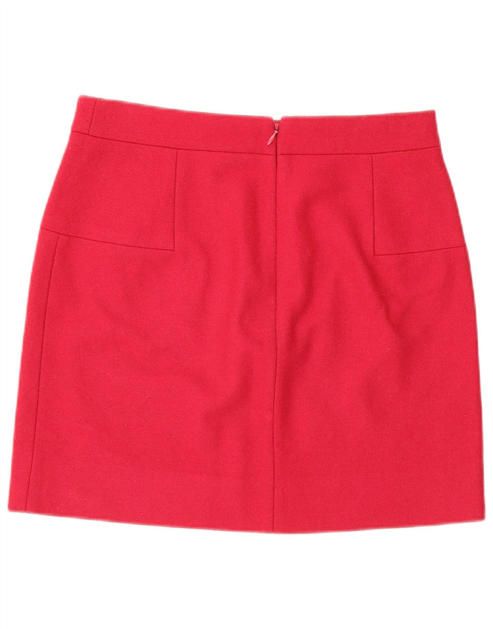 J. Crew Mini jupe femme US 2 XS W28 laine rose