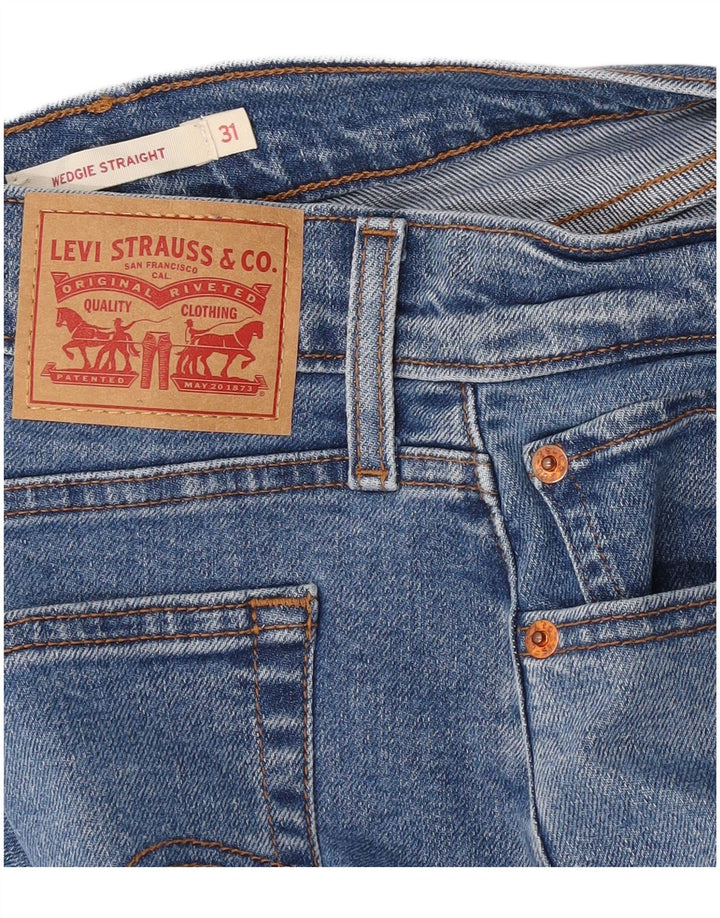 Levi's Jean Droit Wedgie Femme Bleu W31 L28