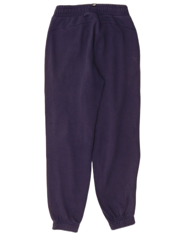 Puma Pantalon de Survêtement Garçon 13-14 Ans Bleu Marine