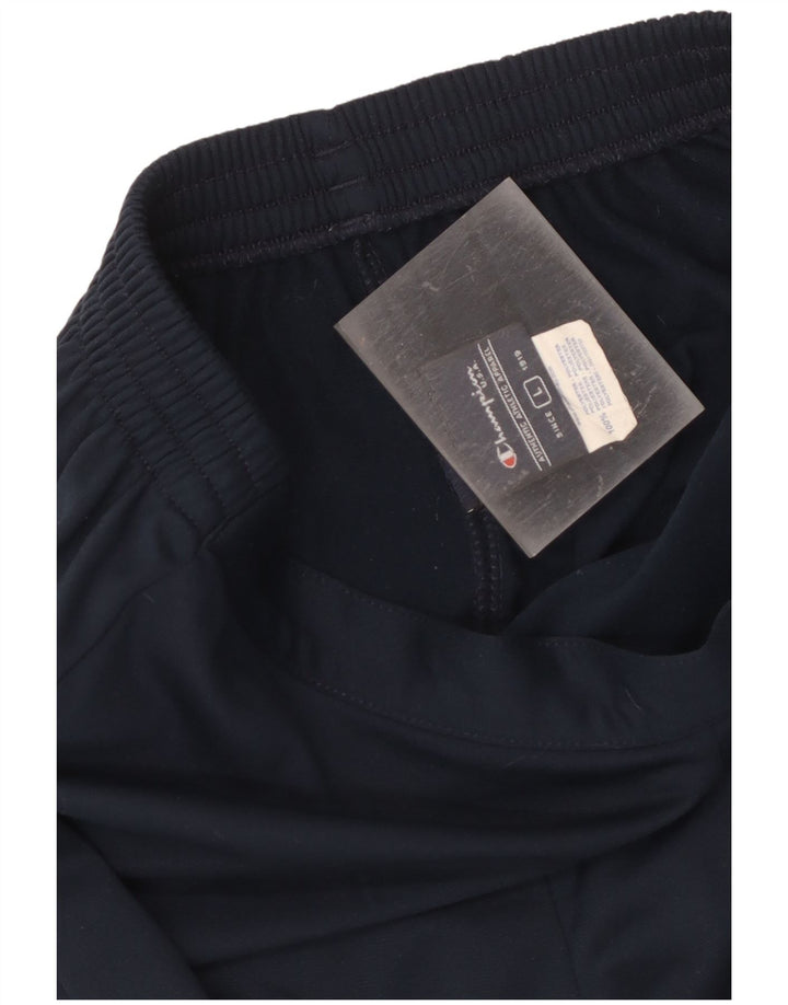 Champion Pantalon de Survêtement Garçon 11-12 ans Large Bleu Marine Polyester