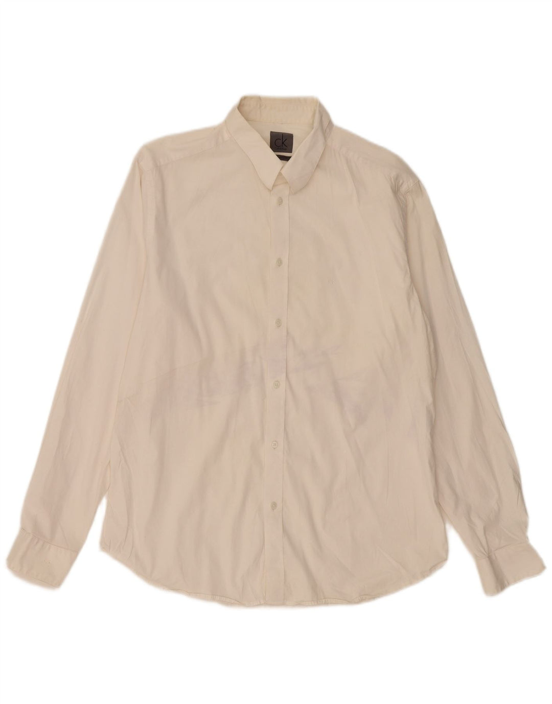 Calvin Klein Chemise Homme 2XL Blanc Cassé