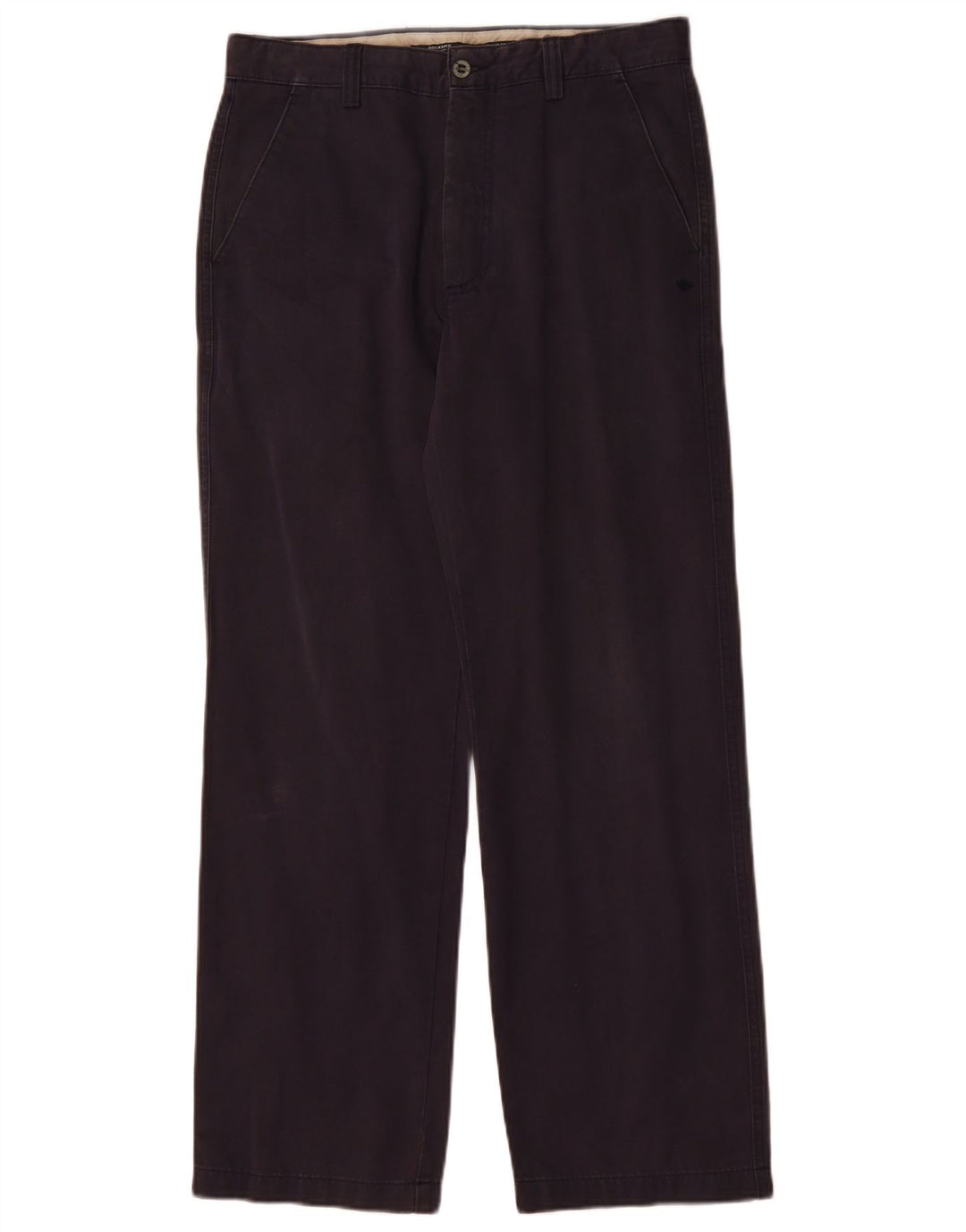 DOCKERS Pantalon Chino Droit Homme W30 L30 Bleu Marine