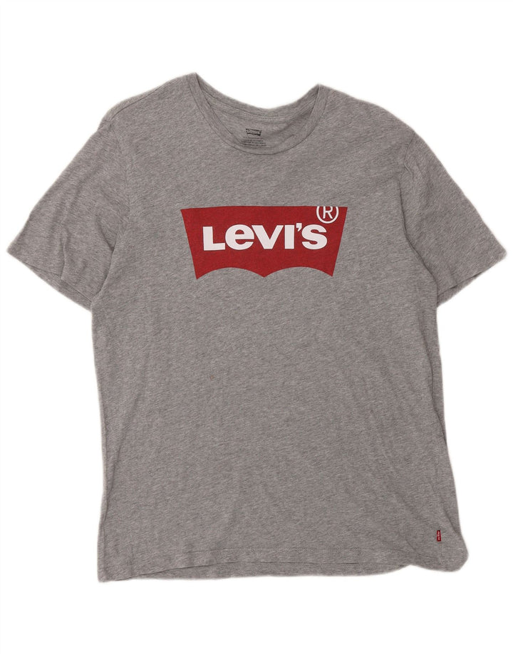 Levi's Tee-Shirt Graphique Homme Gris Moyen