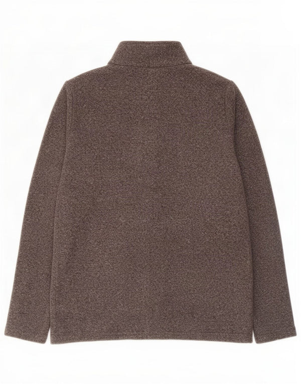 Marks & Spencer Veste polaire pour femme UK 16 Large Gris Polyester
