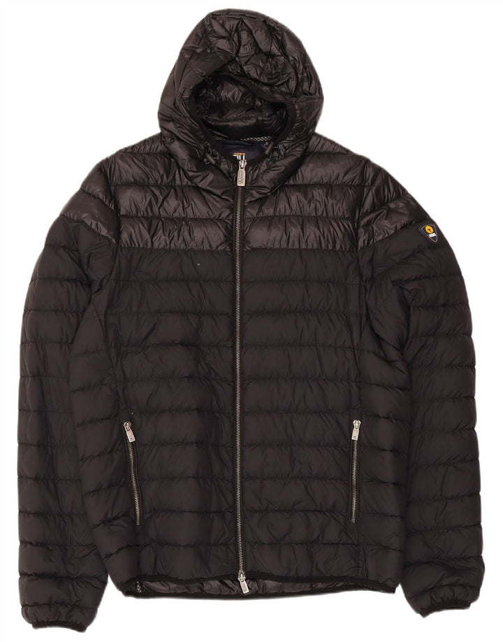 Ciesse Piumini Veste matelassée à capuche pour homme UK 40 Medium Noir Nylon