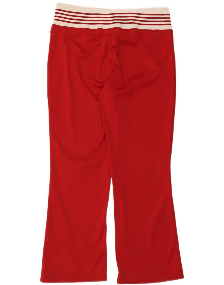 Lotto Pantalon de survêtement pour femme UK 44 Large Rouge Colorblock Polyester