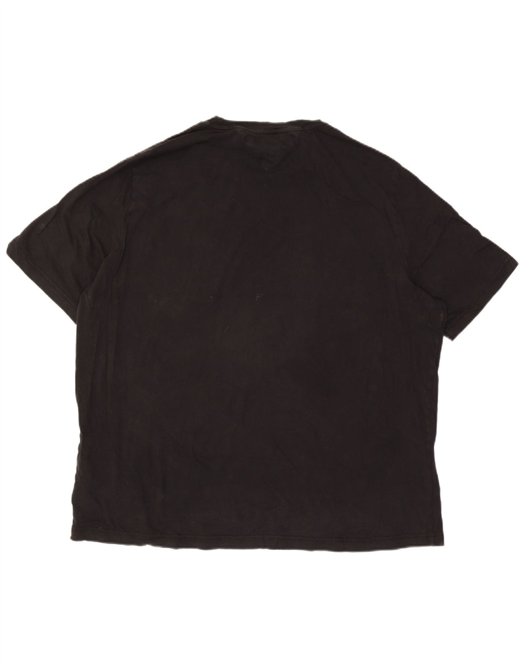 TOMMY HILFIGER T-Shirt Graphique Homme Top 3XL Coton Noir